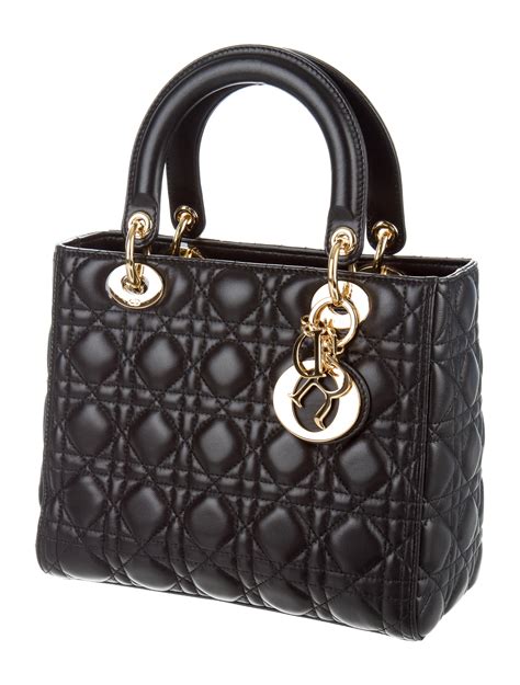 bolsa lady dior|dior leather handbags.